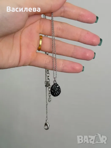 Колие Phantasya с кристали Swarovski, снимка 2 - Колиета, медальони, синджири - 51826384