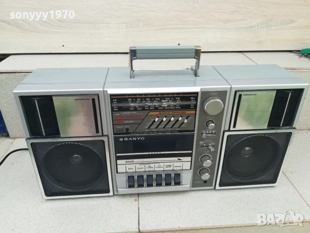 SANYO-MADE IN JAPAN 0606250759LCHERY, снимка 7 - Радиокасетофони, транзистори - 50569666
