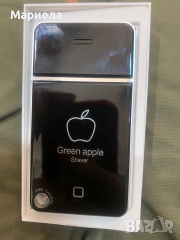 Самобръсначка Green Apple Shaver Rscw-1880, Акумулаторна, снимка 2 - Електрически самобръсначки - 51532885