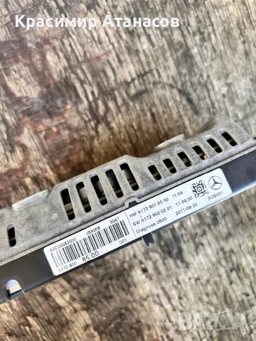 A1729008500. Дисплей LCD NAVI за Мерцедес Ц-класа W204. A2C30083500, снимка 3 - Части - 49580979