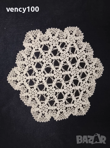 Покривки и подложки, плетени на една кука, снимка 9 - Декорация за дома - 52864813