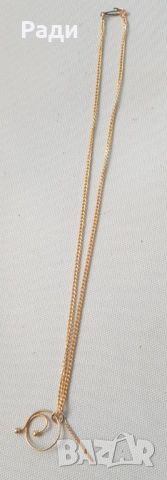 Продавам позлатени гердани колиета  гривна I Love You, снимка 12 - Колиета, медальони, синджири - 35384524