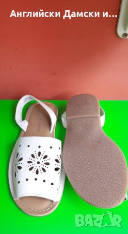 Английски дамски сандали естествена кожа-3 цвята, снимка 12 - Сандали - 28539330