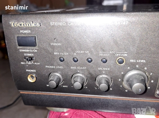 Technicks RS-BX 747, снимка 6 - Ресийвъри, усилватели, смесителни пултове - 53022803