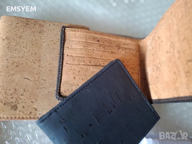 Мъжки портфейли от корк, снимка 2 - Портфейли, портмонета - 49368548