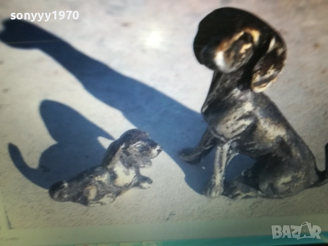 КУЧЕНЦА 2БР МЕТАЛНИ ФИГУРКИ 0609251848, снимка 3 - Колекции - 51627599