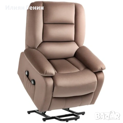 HOMCOM Повдигащ се стол с функция за масаж, снимка 3 - Дивани и мека мебел - 53503839