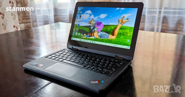 Продавам Гаранционен Touchscreen Lenovo Yoga 11e/IPS11.6сKам/4x3.4ghzThr/SSD256gb/НоваБат/пи