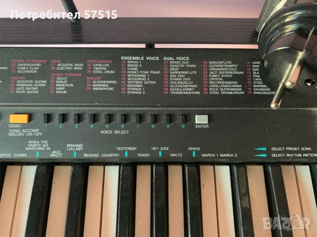 Синтезатор Yamaha PSR-3, снимка 7 - Други - 38003783