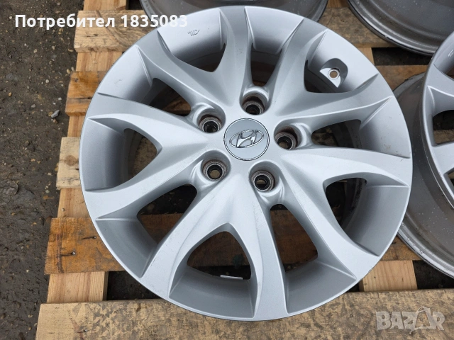 Лети джанти 16ки 5х114.3 Hyundai, Kia, снимка 5 - Гуми и джанти - 53499394