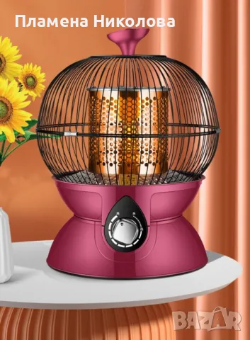 Компактен енергоспестяващ електрически нагревател, 2 размера DN3, снимка 1