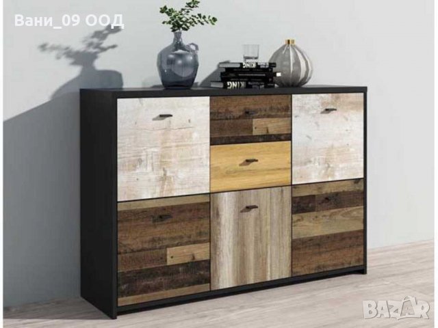 Голям ВИНТИДЖ скрин с много отделения, снимка 2 - Скринове - 32753206