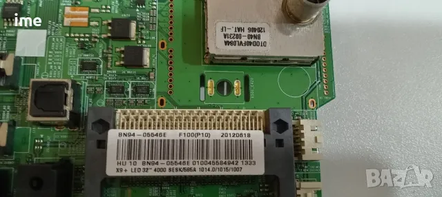 Main Board BN41-01795A. Свален от Телевизор Samsung UE32EH4000. Работещ СЪС СЧУПЕН ДИСПЛЕЙ., снимка 6 - Части и Платки - 47598171