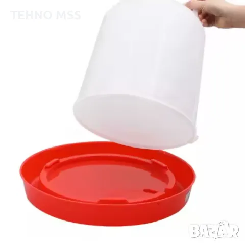 Вакуумна Автоматична поилка за кокошки W14 Л (К-КТ / 10 БРОЯ) #069, снимка 3 - За птици - 50387487