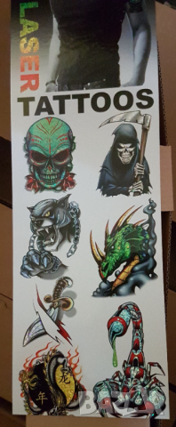 Татуировки за вендинг машини 300бр в кутия, снимка 8 - Други ценни предмети - 20311322
