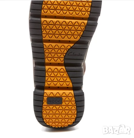 Мъжки сандали Clarks Explore  набук номер 44, снимка 6 - Мъжки сандали - 50620950