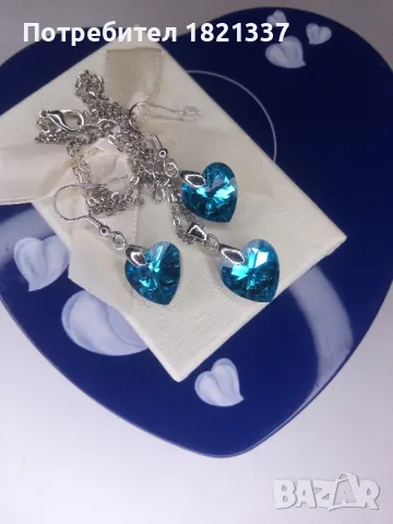 Комплект колие и обици 