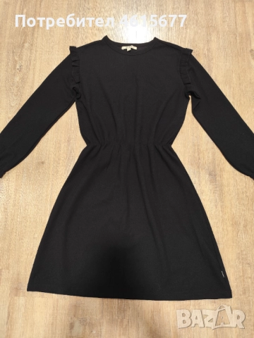 черна рокличка , снимка 2 - Рокли - 52345961