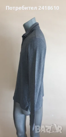 Hugo Boss Pique Pima Cotton Regular Fit Mens Size 50 /L ОРИГИНАЛ Мъжка блуза!, снимка 5 - Блузи - 51369443