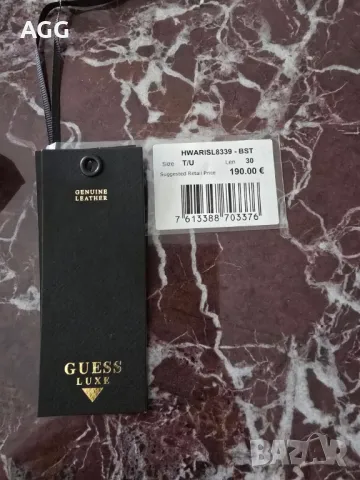 Оригинална чанта на GUESS от лимитираната серия Guess Luxe , снимка 9 - Чанти - 49517046