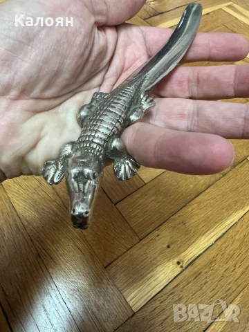 Нож за писма метален крокодил, снимка 9 - Колекции - 50602175