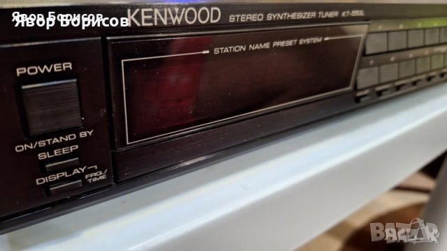 Kenwood KT-550 L - Тунер, снимка 6 - Ресийвъри, усилватели, смесителни пултове - 44119872