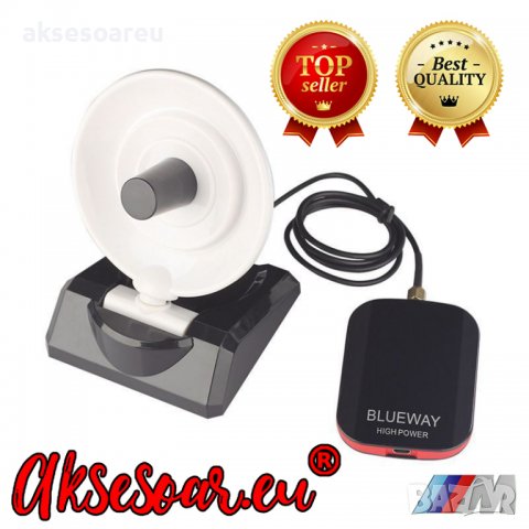 Антена крадец за интернет с висока мощност дълъг обхват 2000 mW Wifi USB адаптер чиния за компютри р, снимка 4 - Мрежови адаптери - 38404590