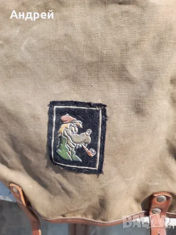 Стара брезентова чанта #5, снимка 3 - Други ценни предмети - 47663863