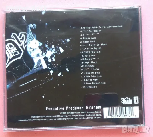 D12 – Devils Night – CD, 2001, снимка 2 - CD дискове - 49874585