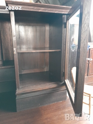 Бюфет антикварен-Чипъндейл №82, снимка 8 - Бюфети - 53254003