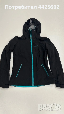 Дамско водоустойчиво яке МН500-черно, снимка 4 - Други спортове - 53240538