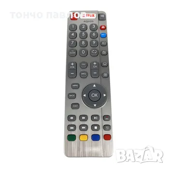 Универсално bluetooth дистанционно за SHARP AQUOS TV  с гласова команда, снимка 3 - Дистанционни - 48369593