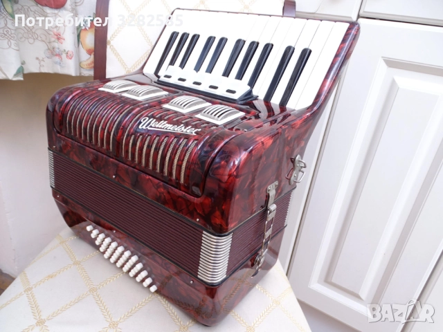 Акордеон Велтмайстер 40 баса, снимка 11 - Акордеони - 51616245
