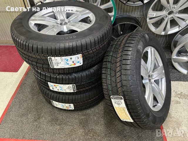 Джанти с Зимни Гуми 18 цола 5x112 за Audi Q7 VW Touareg , снимка 9 - Гуми и джанти - 40850335