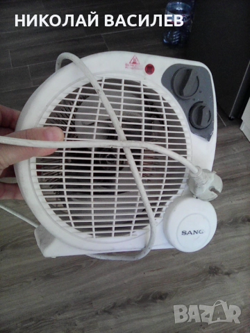 Запазена   вентилаторна  печка   ., снимка 3 - Печки, фурни - 52943888