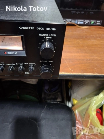 Продава се касетен дек Teleton SC-150. , снимка 6 - Декове - 53407756