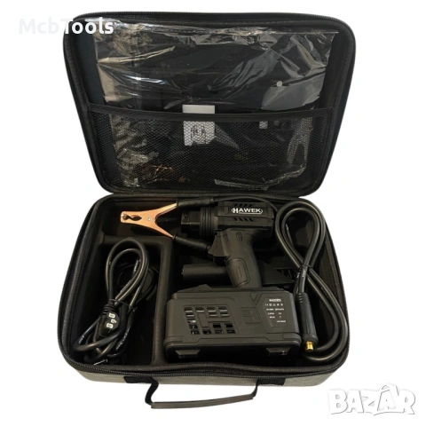Професионален ръчен инверторен електрожен тип пистолет с дисплей 400A HAWEK, снимка 7 - Други инструменти - 53582422