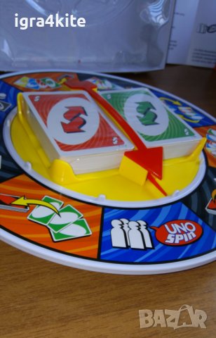 UNO SPIN Карти уно с рулетка / една страхотна семейна игра
