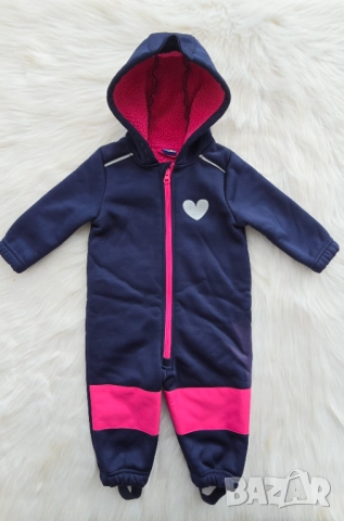 Детски софтшел гащеризон размер 74/80см. , снимка 12 - Бебешки гащеризони - 52382926