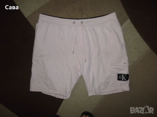Къси панталони CALVIN KLEIN JEANS  мъжки,3-4ХЛ, снимка 2 - Къси панталони - 51160957
