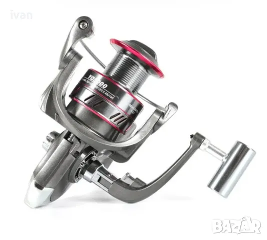 намаление макара Yomoshi Yo1000, Графитено тяло, алуминиева шпула, метална дръжка, 12+1 лагера, снимка 8 - Макари - 50399812