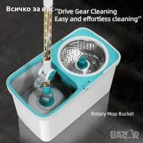 Иновативна кофа за моп с автоматична система за изстискване, снимка 1