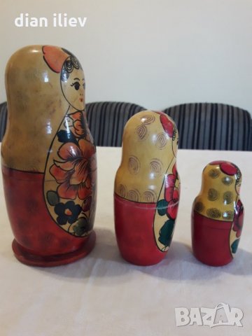 Стари руски матрьошки, снимка 9 - Колекции - 27389566