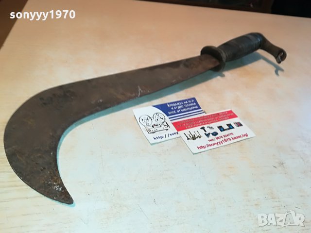 кукри/мачете/крив нож от германия 43х15см 1307211112, снимка 3 - Антикварни и старинни предмети - 33505001