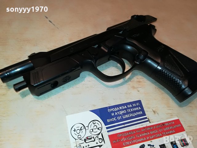 beretta-italy/germany пистолет топчета 1706211148, снимка 5 - Въздушно оръжие - 33245656