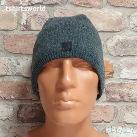 Нова зимна шапка SilverStar с подгъв в тъмносив цвят