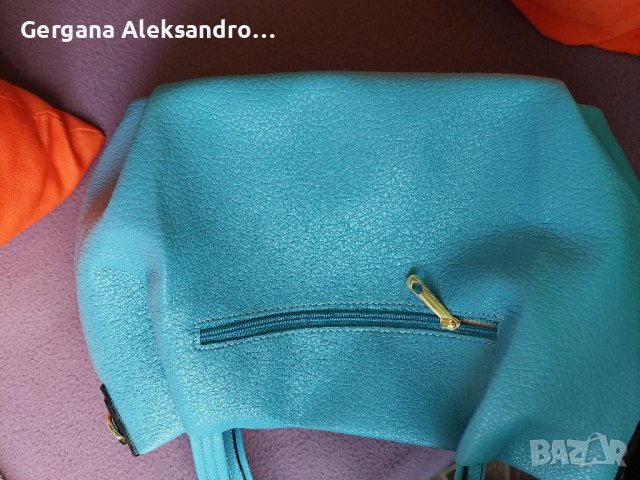 Дамски нова синя чанта с етикет , снимка 8 - Чанти - 40716692