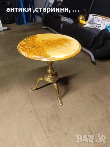 старинна бронзова маса!, снимка 4 - Антикварни и старинни предмети - 52709912