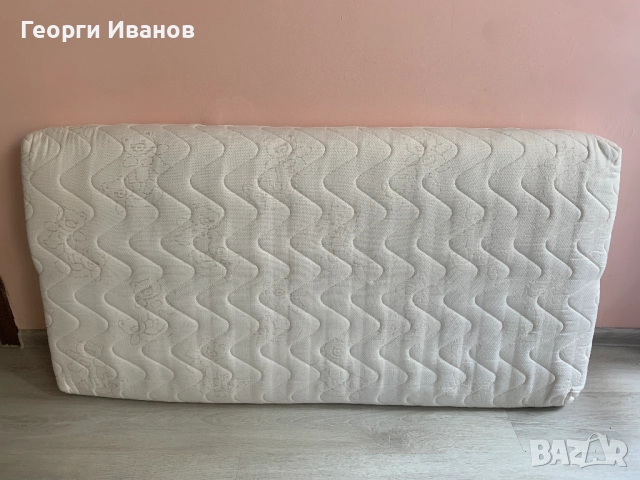 Ортопедичен матрак за бебе с кокос, вълна и памук 70х140х12см., снимка 3 - Спални и легла - 52407206