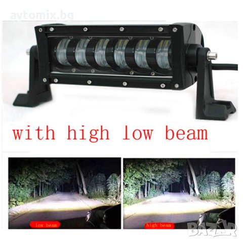 9D Off-road LED bar с лупи, 48 W, 27 см, снимка 4 - Аксесоари и консумативи - 43945619